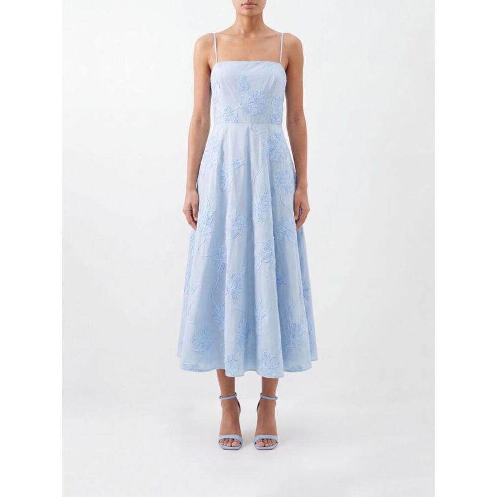 Rotate Dress Woman Sky Blue